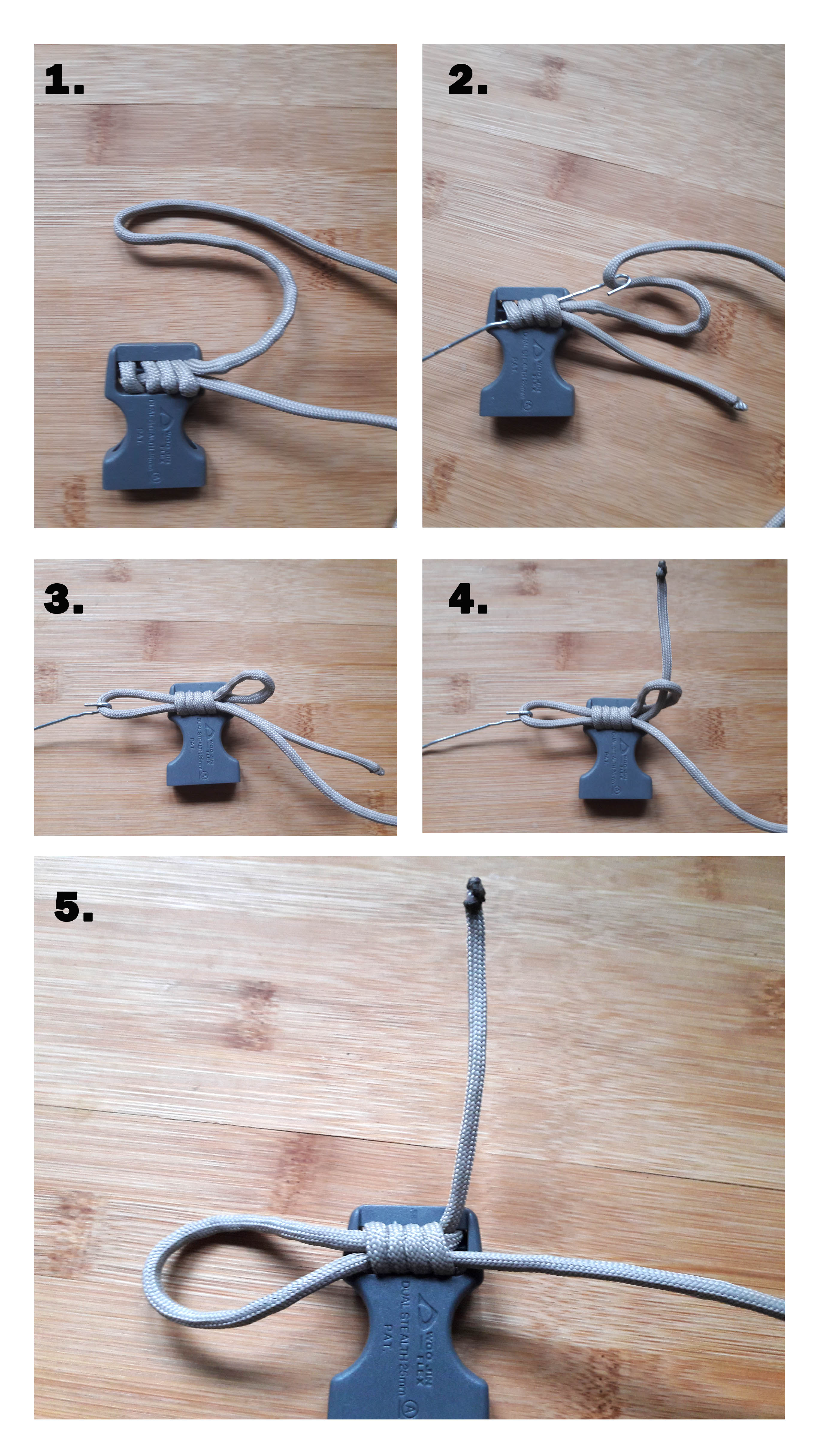 Erste Schritte beim Paracord Halsband